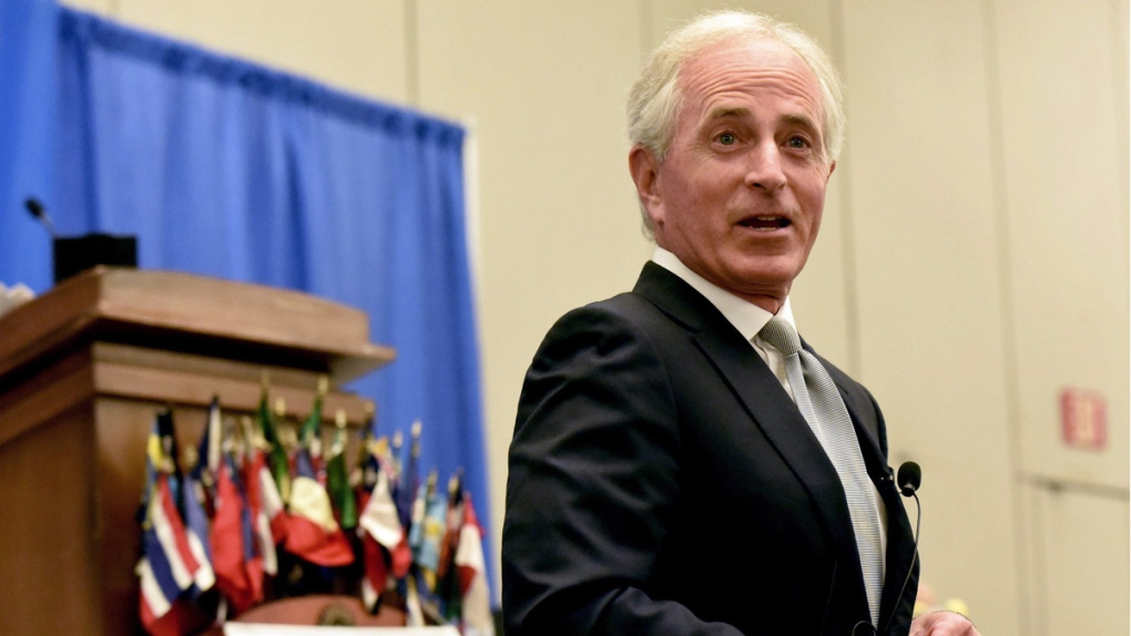 Sen. Bob Corker at the Rotary Club of Chattanooga