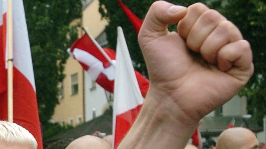 Neo-nazi sympathizers in Berlin