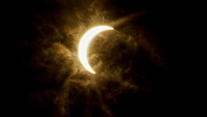 Partial eclipse seen in B.C.