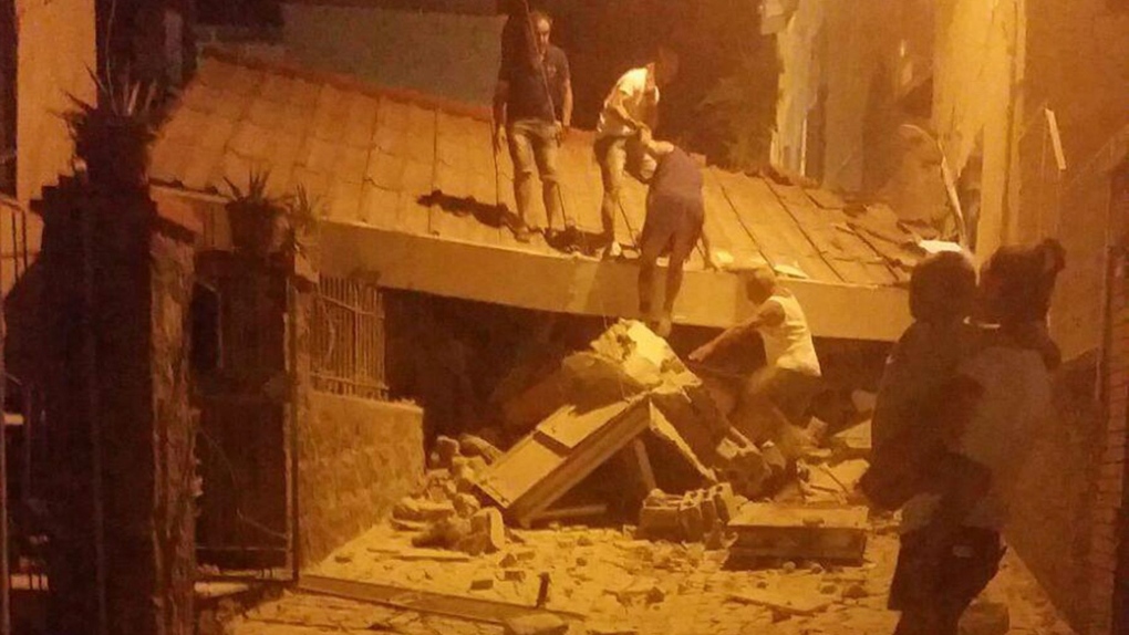 Ischia, Italy earthquake