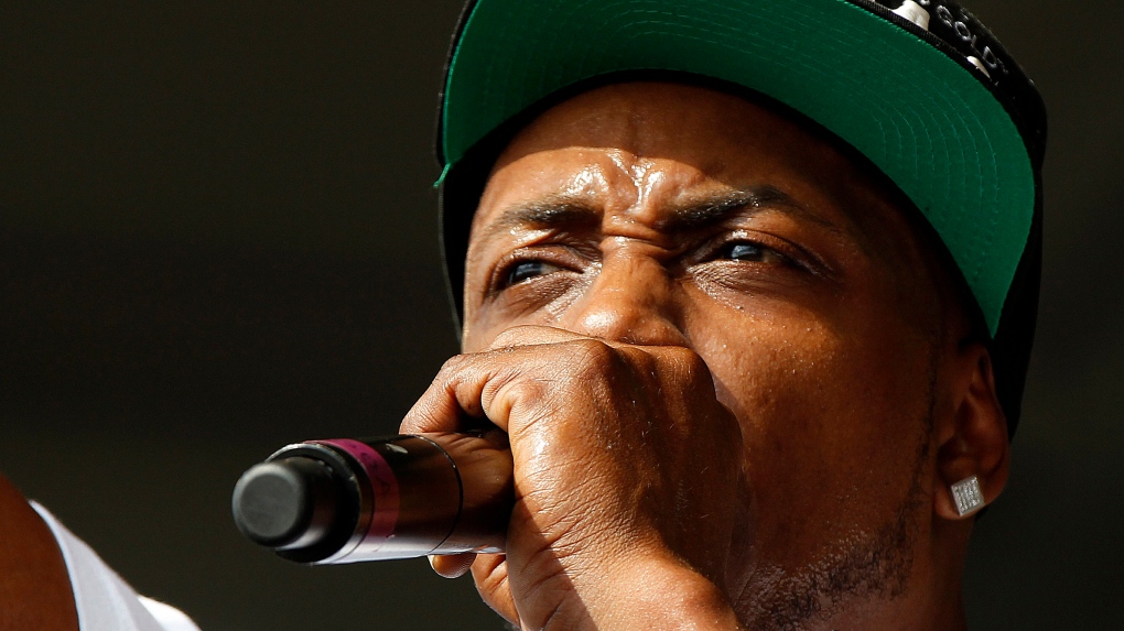 Mystikal performs at the New Orleans Jazz fest