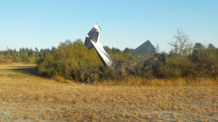 Cessna plane crash landing Sunshine Coast 