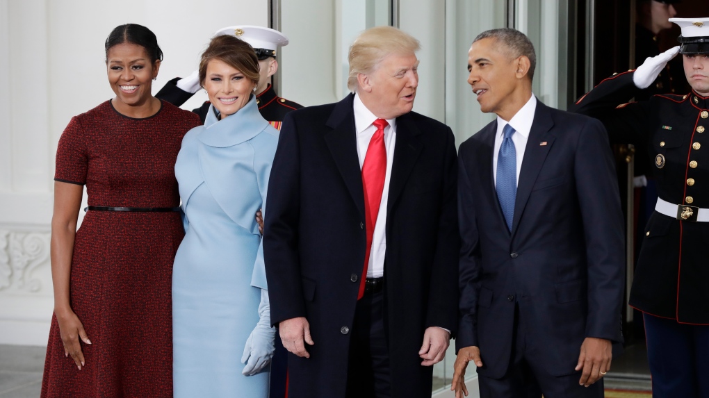 obamas and trumps