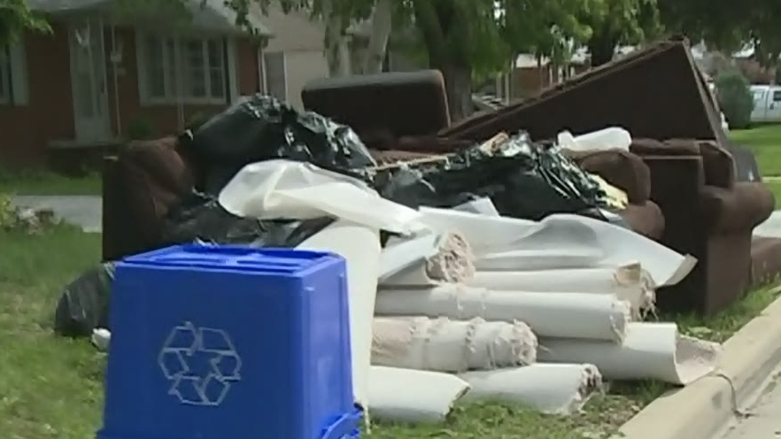 CTV Windsor: Flood garbage pickup