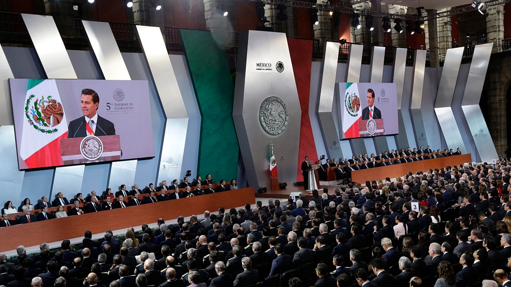 Mexican President Enrique Pena Nieto 