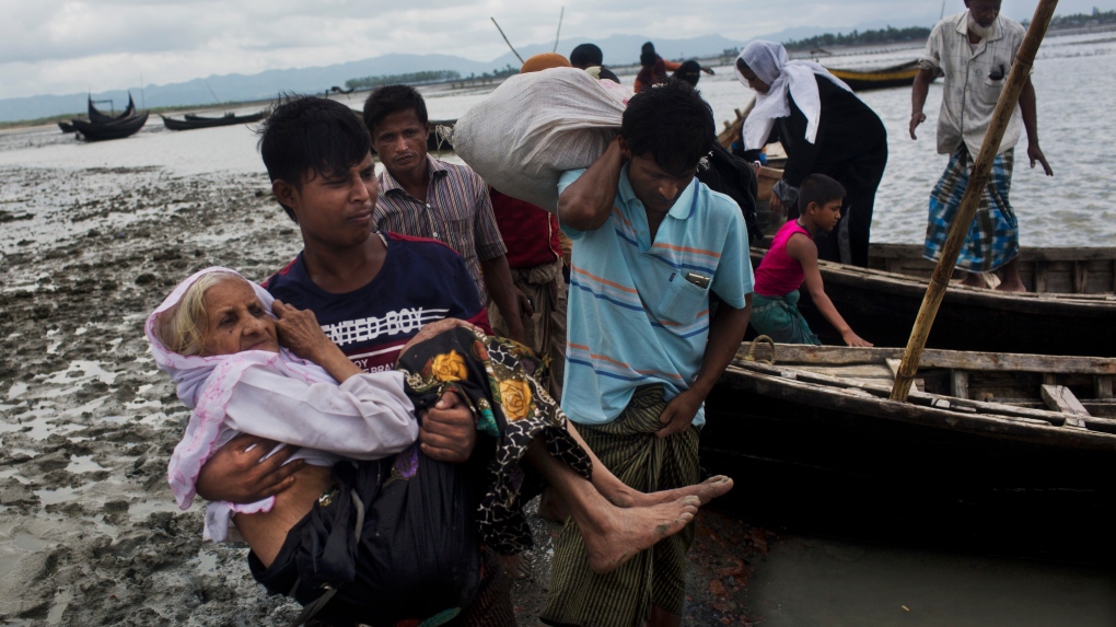 Rohingya boat