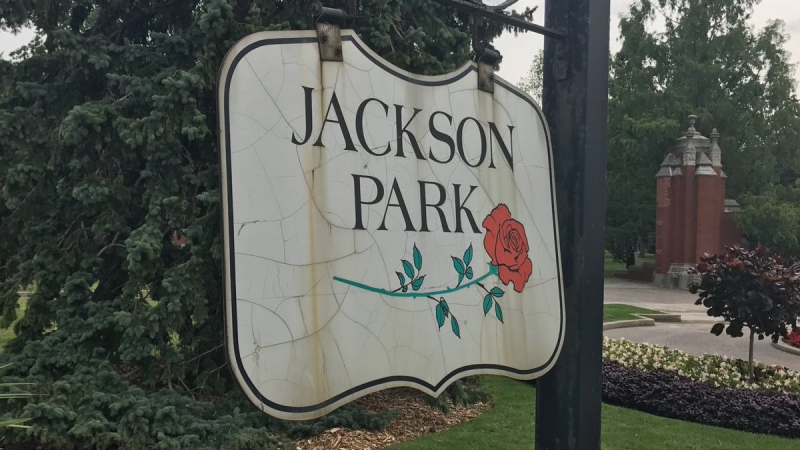 Entrance into Windsor's Jackson Park. (File)
