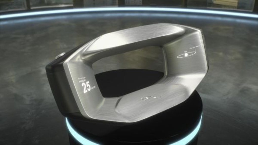 Is this the steering wheel of the future?