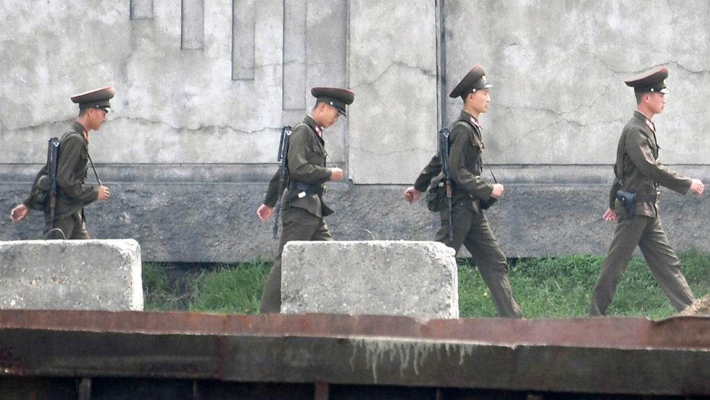 North Korea - China border