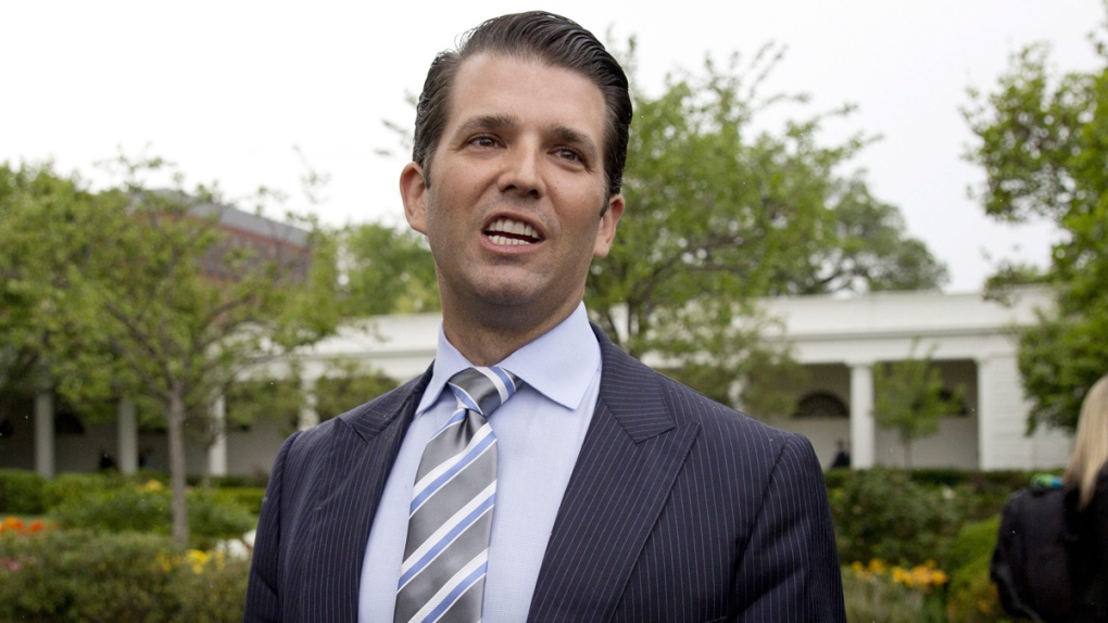 Donald Trump Jr. at the White House