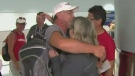 Stranded tourists coming home from Hurricane Irma