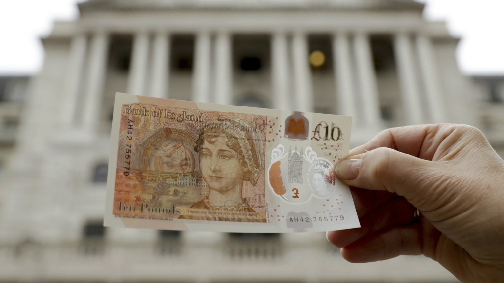 New Jane Austen pound note launched in Britain