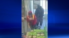Two men wanted in relation to an armed-robbery at Shoppers Drug Mart on Tecumseh Rd. E at Howard Ave. Sept. 16, 2017. (Photo courtesy of Windsor Police Services)