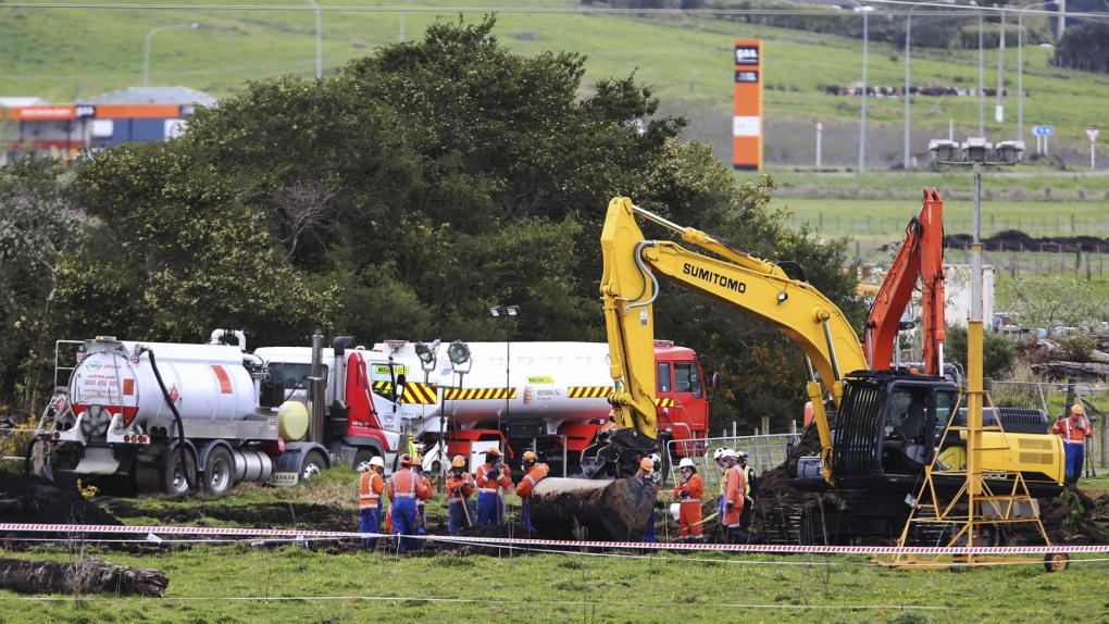 Burst fuel pipe delaying New Zealand flights
