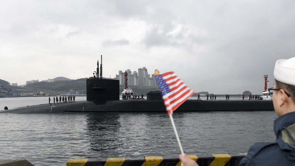 U.S. Navy submarine USS Michigan