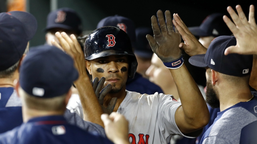 Red Sox break homer drought, hold off Orioles to begin weekend
