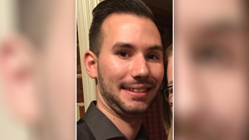MIssing 26-year-old Jared Heuving is described as white and six feet tall with a slim build, short brown hair and a crown tattoo on his hand. (Ottawa Police handout)