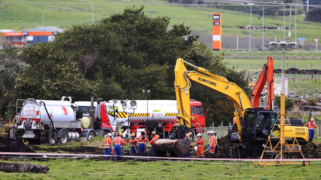 New Zealand jet fuel pipeline leak