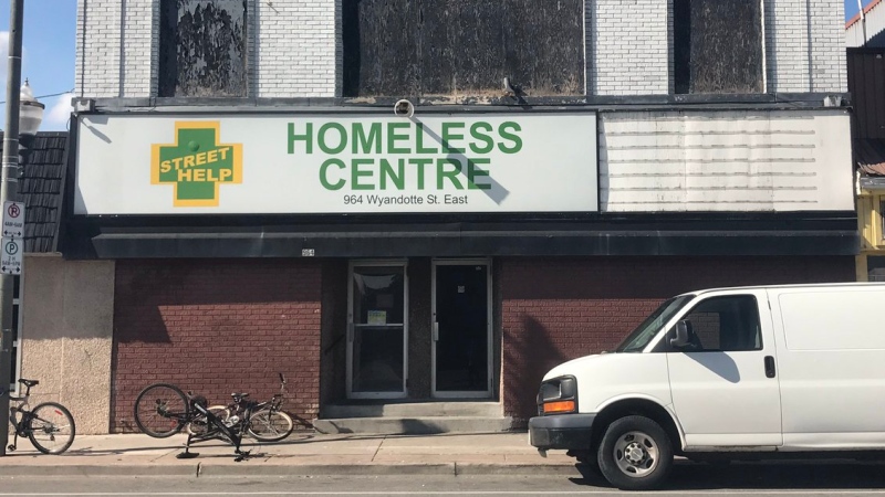 Street Help Homeless Centre in Windsor, Ontario. 