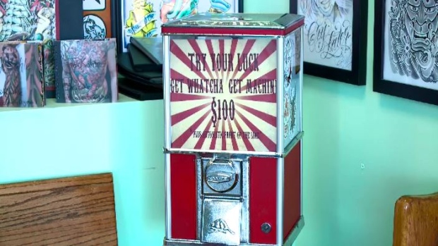 Get What You Get With Tattoo Vending Machine  YouTube