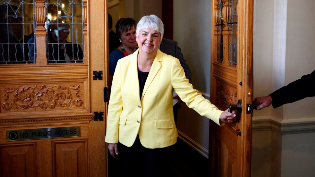 B.C. Finance Minister Carole James