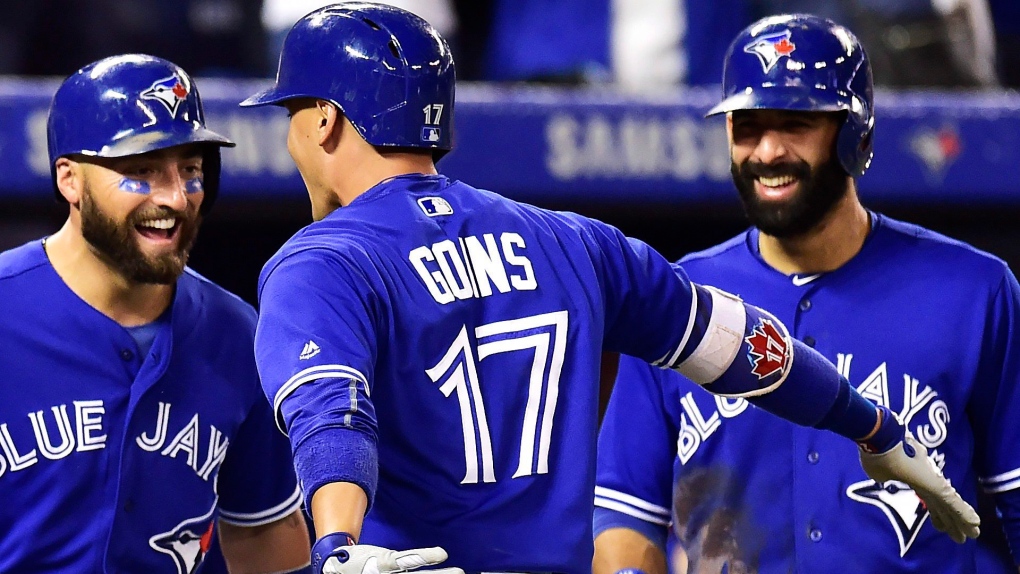 Goins belts grand slam as Jays begin final home series with 8-1 rout of  Yankees