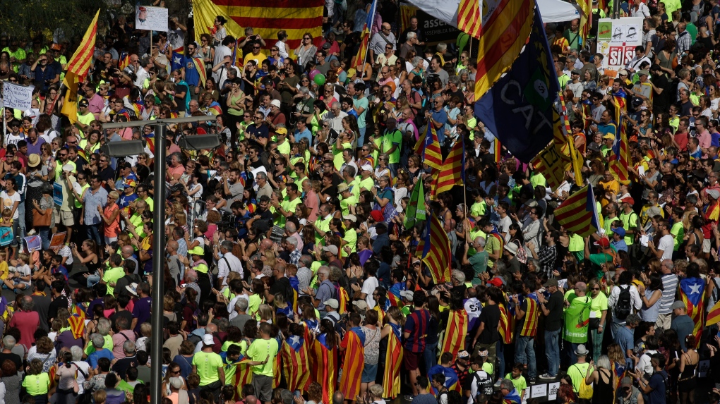 Catalonia independence rally