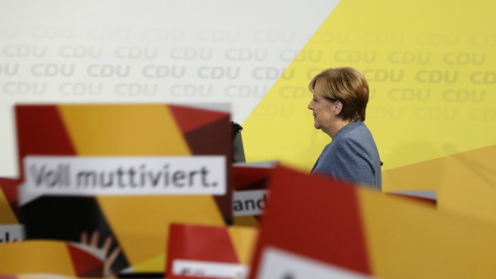 Angela Merkel moves forward after election win