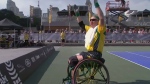 Extended: Invictus competitor's wheelchair dancing