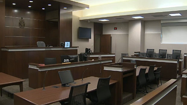 Calgary courtroom