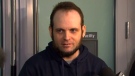 Joshua Boyle speaks to reporters at Toronto Pearson International Airport on Friday, Oct. 13, 2017.