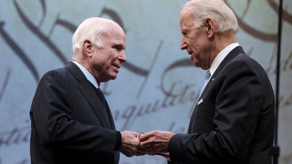 U.S. Sen. John McCain receives Liberty Medal
