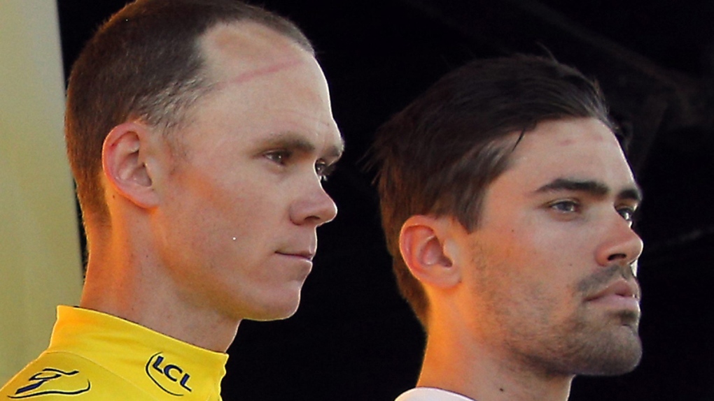 Chris Froome and Tom Dumoulin