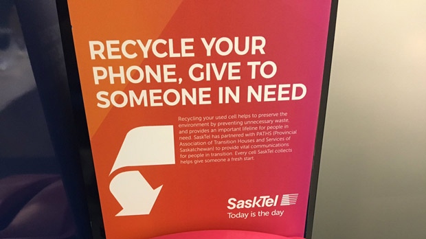 SaskTel cellphone recycling program
