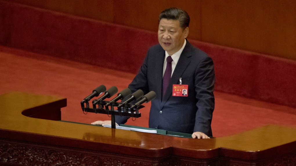 Xi Jinping address China's party congress