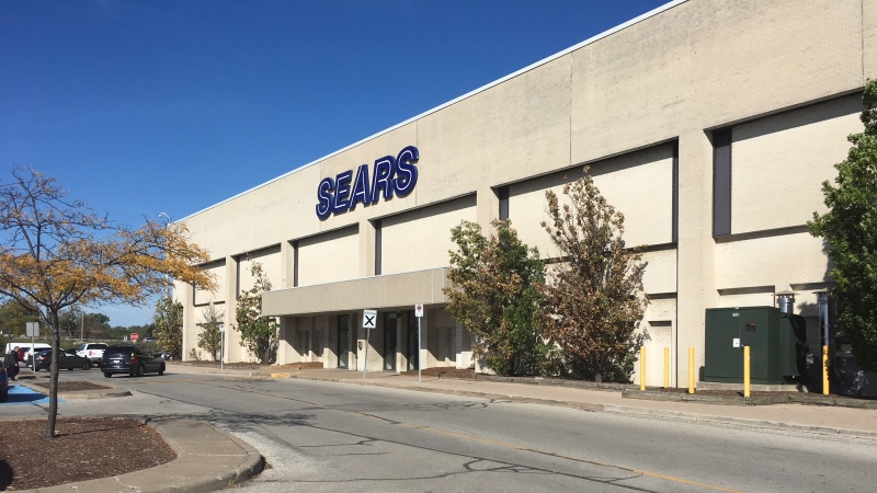 The Sears store at Devonshire Mall in Windsor, Ont., on Tuesday, Oct. 18, 2017. (Melanie Borrelli / CTV Windsor)