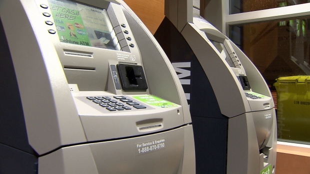 Police said the intruders appeared to gain access to the business by damaging a door or window, then would attach a tow rope to an ATM machine and drag it out of the store with a vehicle. (File image)