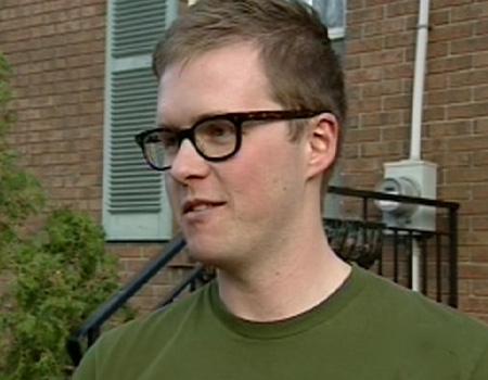 Swine flu fears prompted Carleton University student Jerry Sabin to cancel his trip to Mexico, Monday, April 27, 2009.