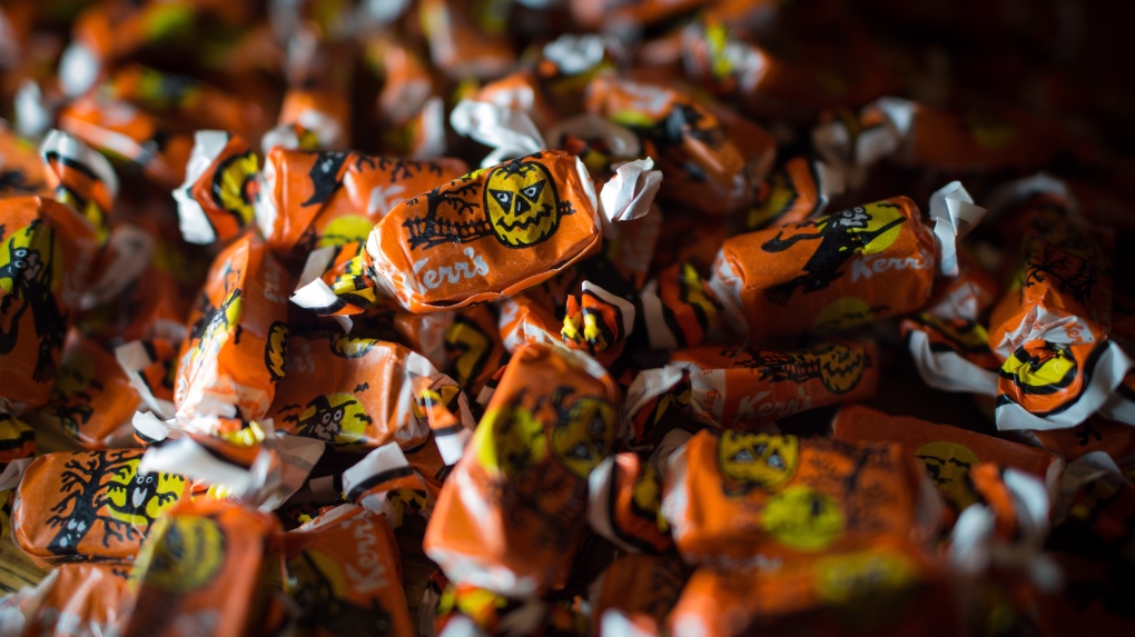 Molasses Kisses Halloween candy