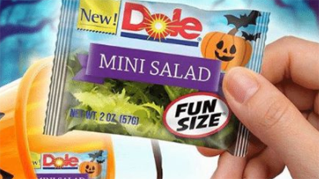 Dole fun size mini salads