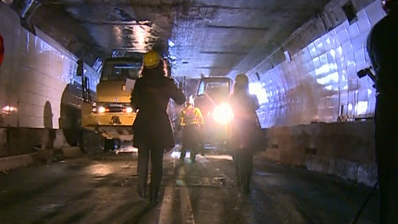 CTV Windsor: Tunnel re-opening