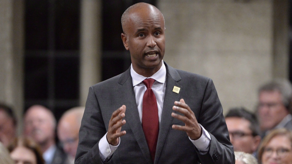 Immigration minister Ahmed Hussen