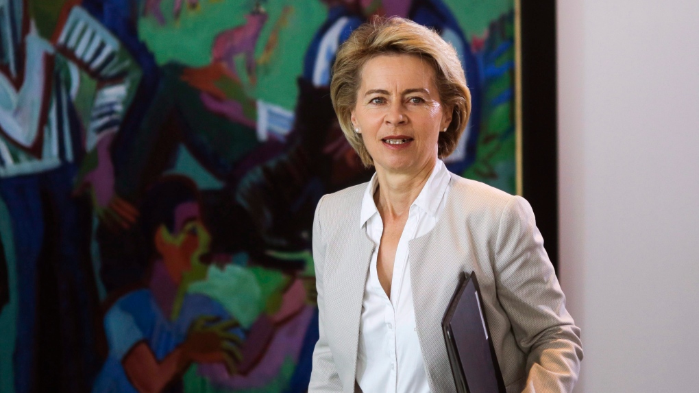 German Defense Minister Ursula von der Leyen