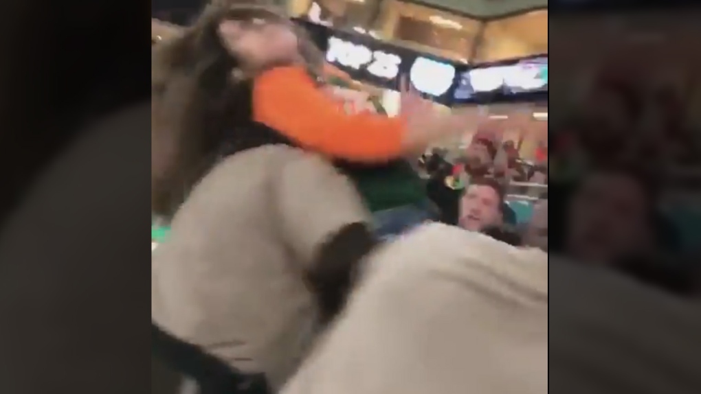 Miami fan punched