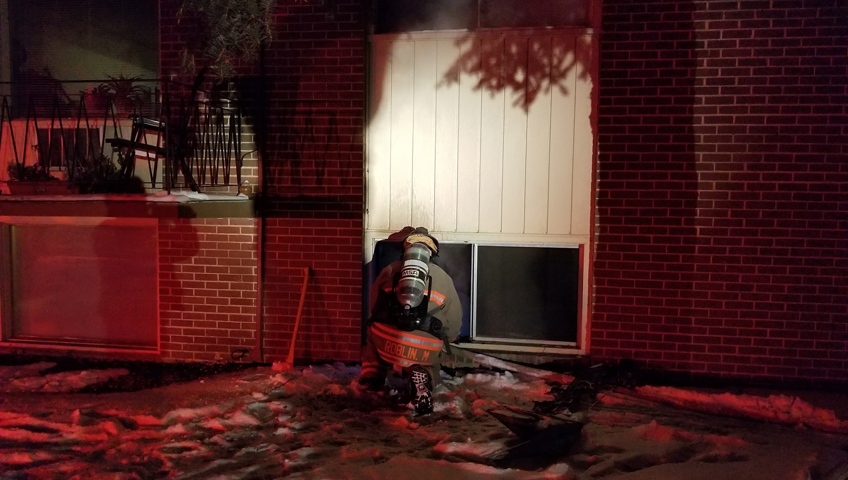 Seventh Street East apartment fire 