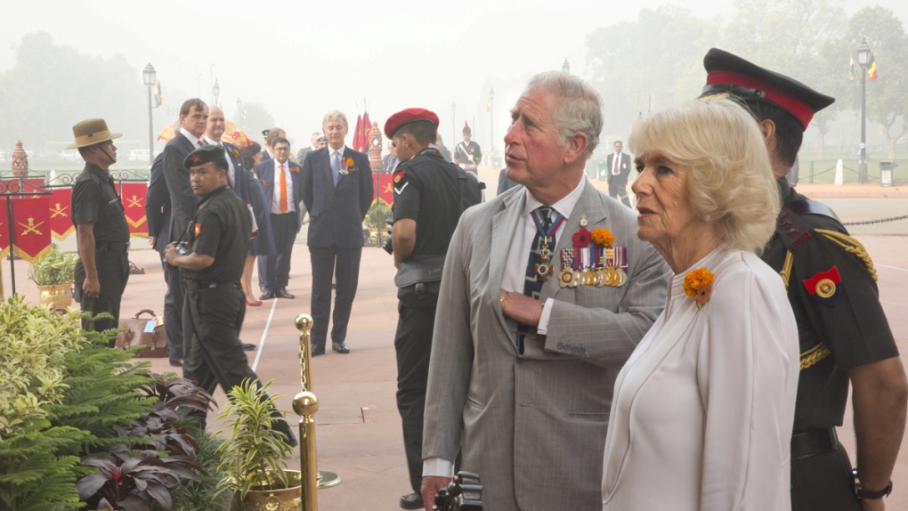 Prince Charles and Camilla in New Delhi