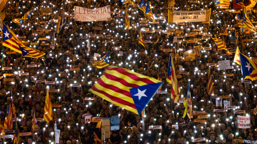 Catalonia rally