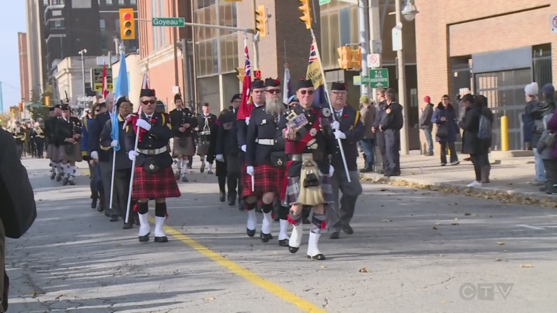 Windsor Remembrance Day 
