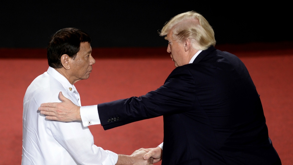 Trump and Duterte meet in Manila