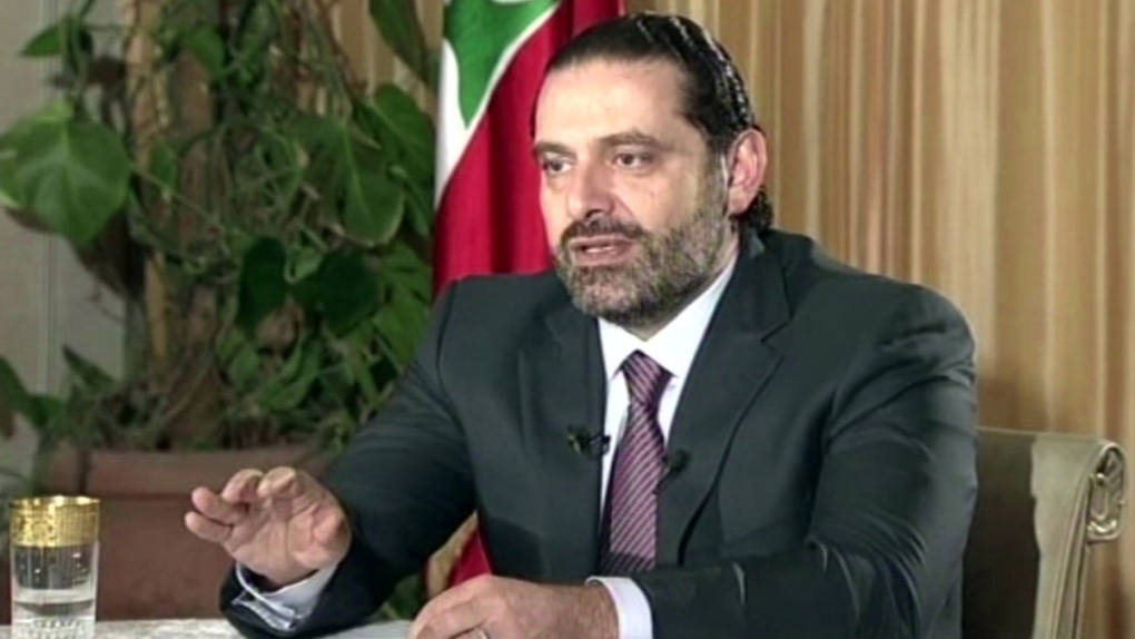 Lebanon's Prime Minister Saad Hariri 